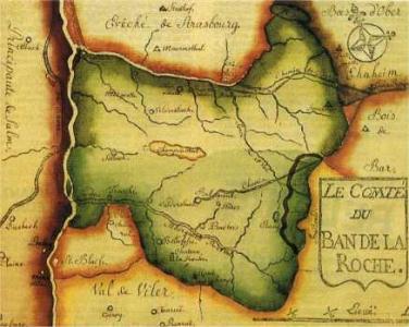 Map of Ban de la Roche